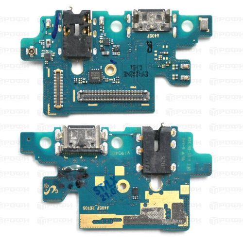 Нижняя плата Samsung A405F (A40) разъем зарядки/гарнитуры/микрофон (ориг 100%)