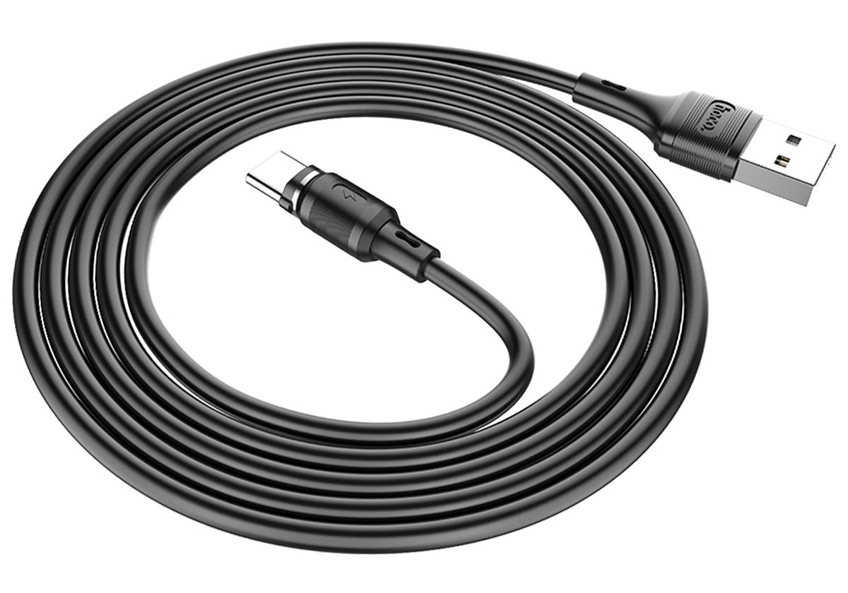 Кабель HOCO X52, USB-Type-C, 2А, ПВХ, 1м, черный
