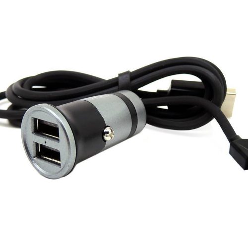 Автомобильное зарядное устройство Earldom +кабель iPhone 3,4A ES-136I