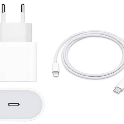 Зарядное устройство 20W+кабель Type-С to lightning fast charging