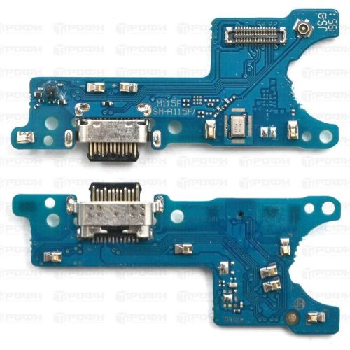 Нижняя плата Samsung A115F/M115F (A11/M11) разъем зарядки/микрофон