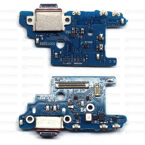 Нижняя плата Samsung G985F (S20 Plus) c разъемом зарядки/микрофон