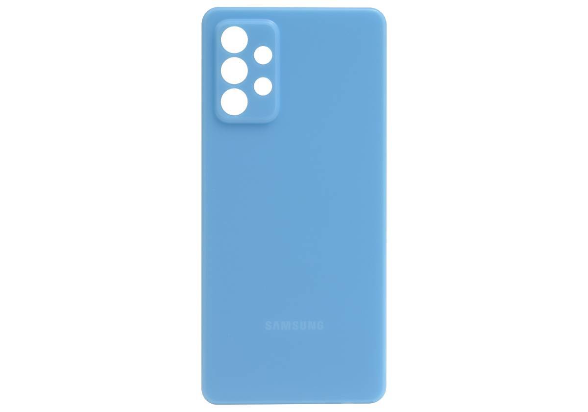 Задняя крышка для Samsung Galaxy A72 (Синяя)