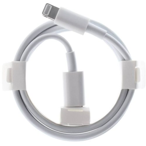 Кабель FOXCONN Type-C-Lightning, 2.4А, силикон, 1м, белый