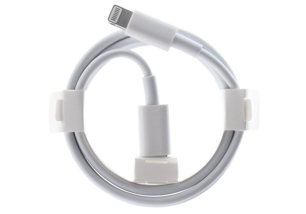 Кабель FOXCONN Type-C-Lightning, 2.4А, силикон, 1м, белый