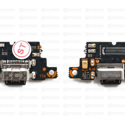 Нижняя плата  Xiaomi Poco F3/Xiaomi Mi 11i (M2012K11AG/M2012K11G) с разъемом зарядки/микрофон