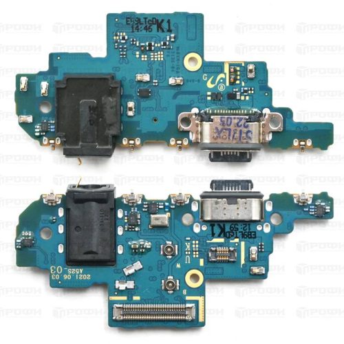 Нижняя плата Samsung A525F (A52) разъем зарядки/гарнитуры/микрофон (