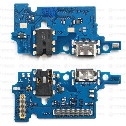 Нижняя плата Samsung M515F (M51) разъем зарядки/гарнитуры/микрофон (