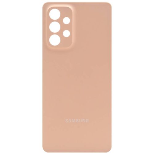 Задняя крышка для Samsung Galaxy A53 (Оранжевая)