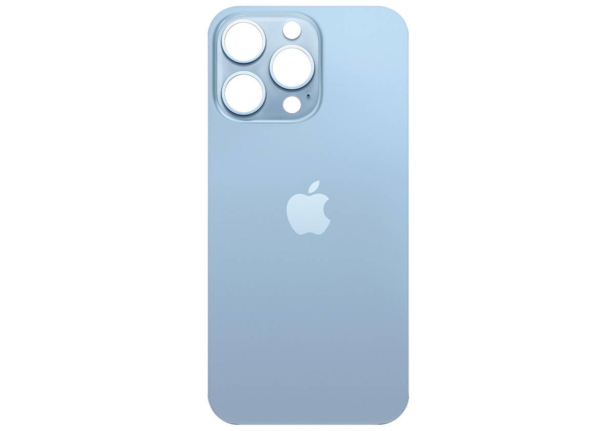 Задняя крышка для iPhone 13 Pro (Небесно голубая)