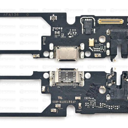 Нижняя плата OPPO A52 (CPH2069) с разъемом зарядки/гарнитуры/микрофон