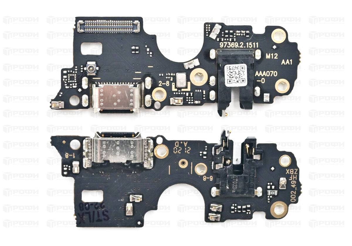 Нижняя плата OPPO A16 / OPPO A54 (CPH2269) с разъемом зарядки/гарнитуры/микрофон