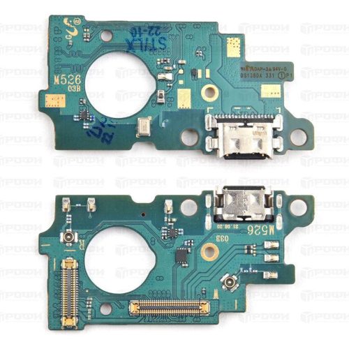Нижняя плата Samsung M526B (M52 5G) c разъемом зарядки/микрофон