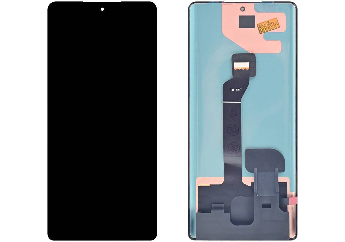 Дисплей для Huawei Honor 70 FNE-NX9 — OLED, без рамки, чёрный