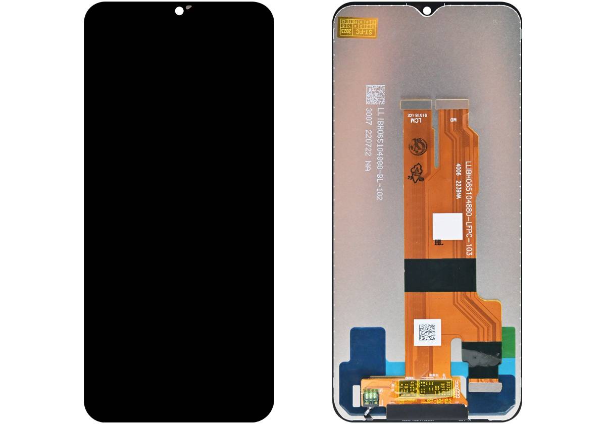 Дисплей для Realme RMX3610 — оригинал, без рамки, чёрный