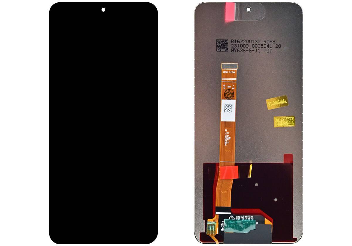 Дисплей для Realme RMX3661 — оригинал, без рамки, чёрный