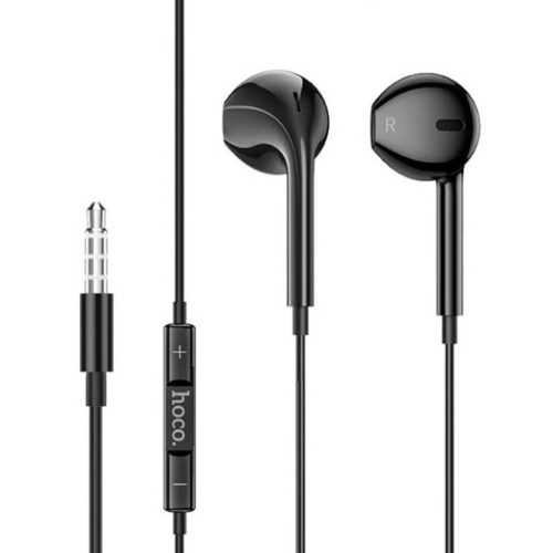 Проводные наушники HOCO M101 с микрофоном, Jack 3,5 мм, 1,2 м, черный