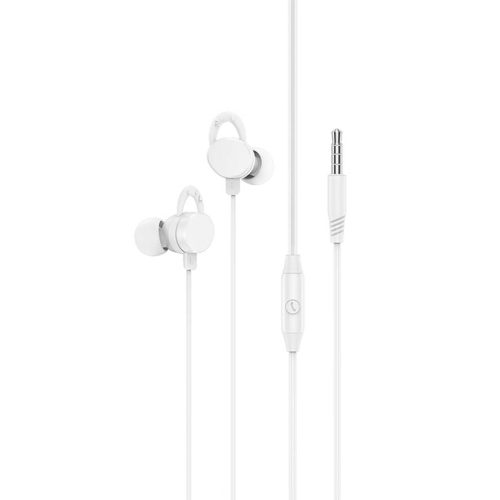 Проводные наушники HOCO M103 с микрофоном, Jack 3,5 мм, 1,2 м, белый