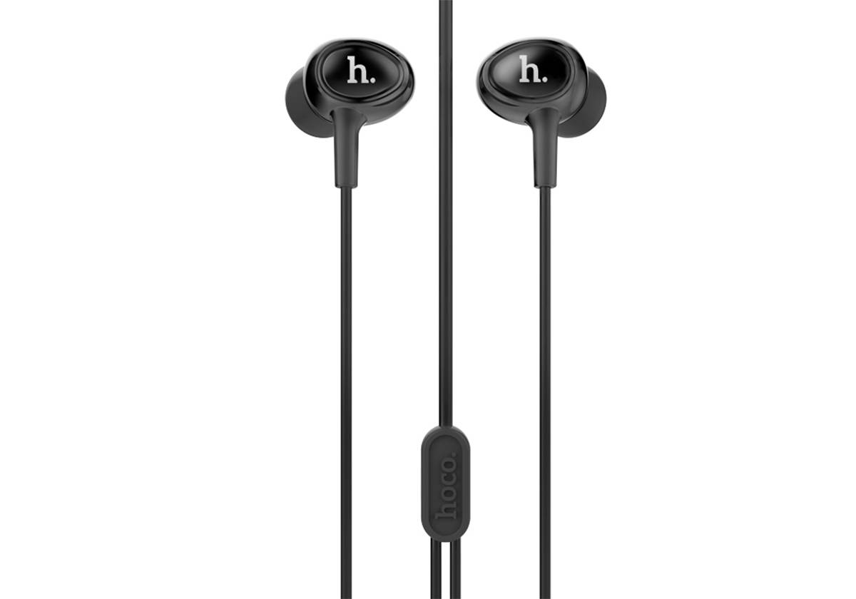 Проводные наушники HOCO M3 с микрофоном, Jack 3,5 мм, 1,2 м, черный