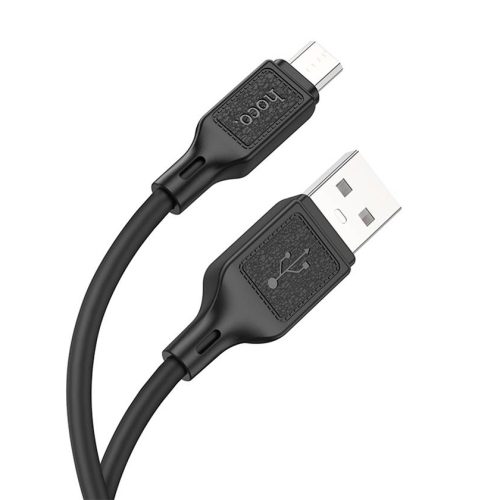 Кабель HOCO X90 Cool USB — Micro, 2.4А, 1 м, черный