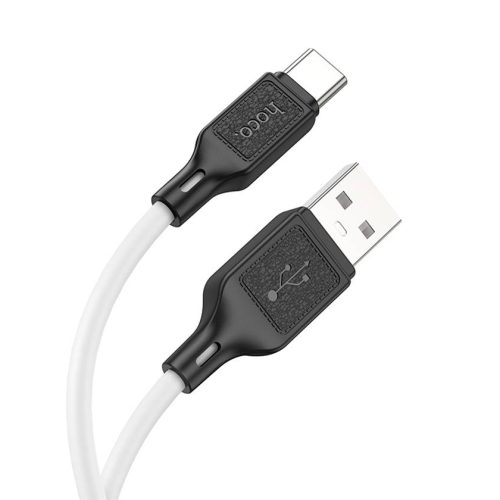 Кабель HOCO X90 USB-Type-C, 3А, силикон, 1м, белый