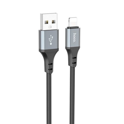 Кабель HOCO X92 USB-Lightning, 2.4А, силикон, 3м, черный