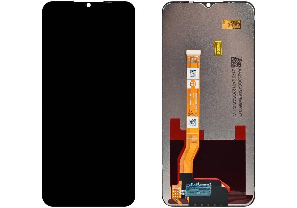 Дисплей для OPPO A38 CPH2579 — оригинал, без рамки, чёрный