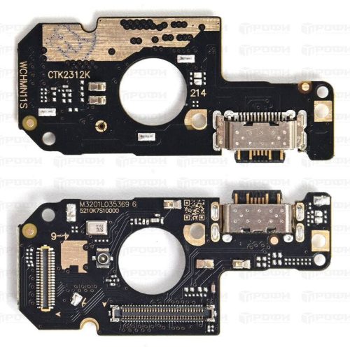 Нижняя плата Xiaomi Redmi Note 11/Note 11S 4G/12S/Poco M4 Pro 4G (2201117TY/23030RAC7Y/2201117PG/2201117SY) с разъемом зарядки/микрофон