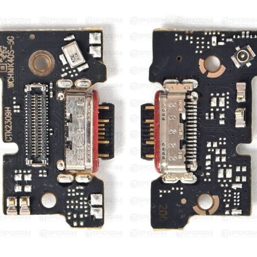Нижняя плата Xiaomi Poco F4 (22021211RG) с разъемом для зарядки/микрофон
