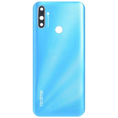Задняя крышка для Realme C3 синяя (синий)