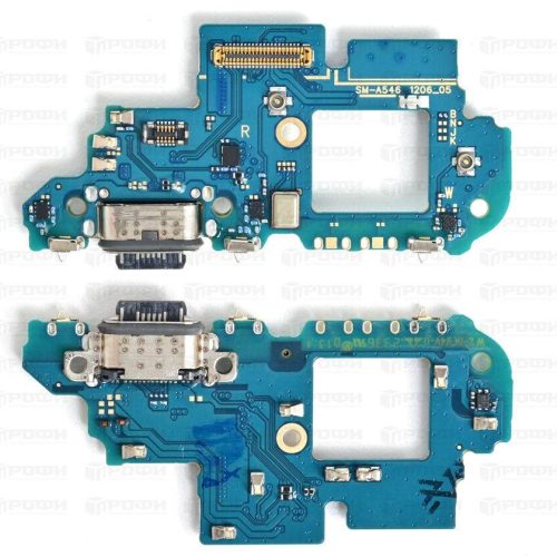 Нижняя плата Samsung A546E (A54 5G) разъем зарядки/микрофон