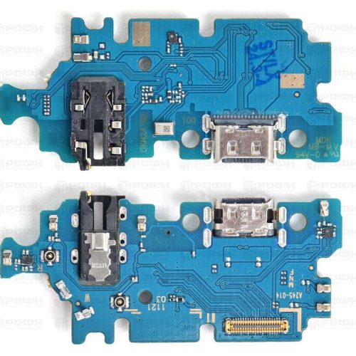 Нижняя плата Samsung A245F (A24) 4G разъем зарядки/гарнитуры/микрофон