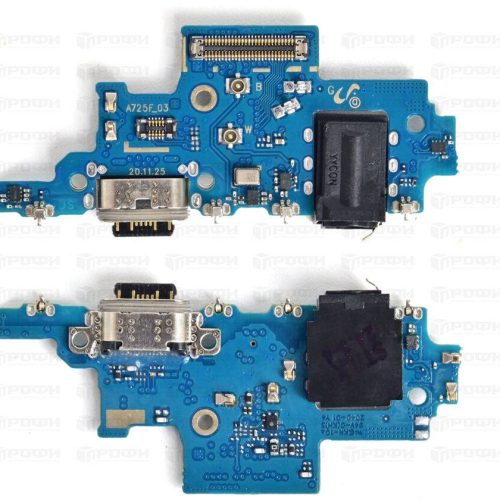 Нижняя плата Samsung A725F (A72) разъем зарядки/гарнитуры/микрофон