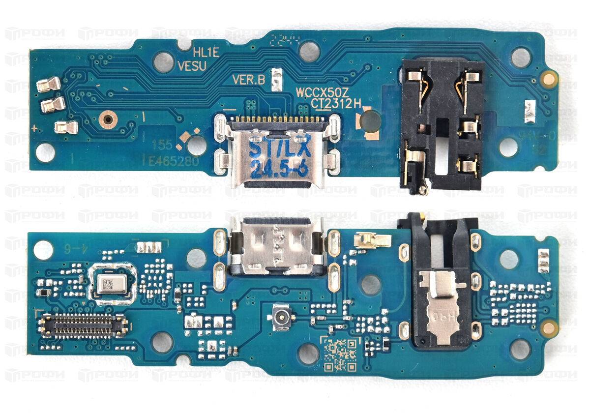 Нижняя плата Huawei Nova Y61 (EVE-LX9N) с разъемом зарядки/гарнитуры/микрофон