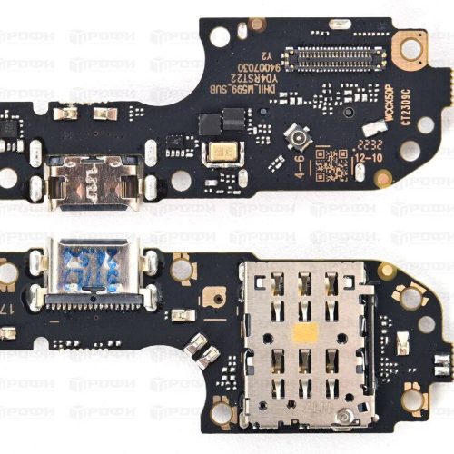 Нижняя плата Huawei Nova Y90 (CTR-LX1) с разъемом зарядки/микрофон