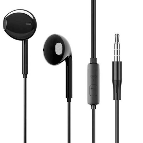 Проводные наушники BOROFONE BM54 c микрофоном, Jack 3,5 мм, 1,2 м, черный