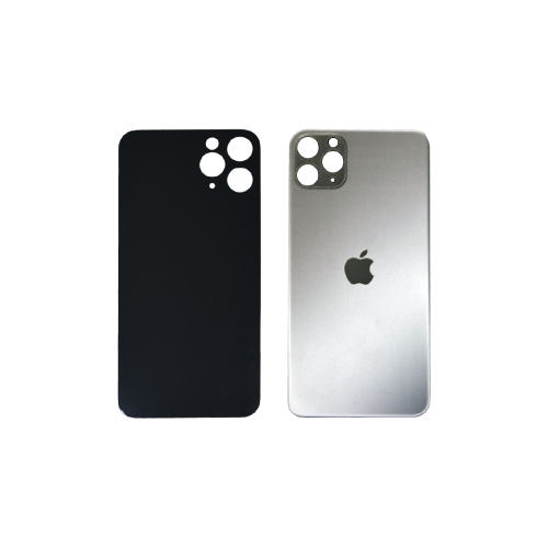 Задняя крышка для iPhone 11 Pro Max (Серебристая)