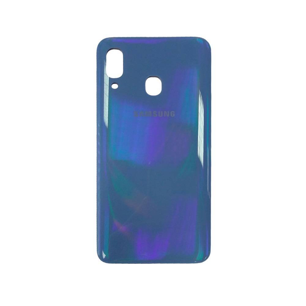 Задняя крышка для Samsung Galaxy A40 (Голубая)