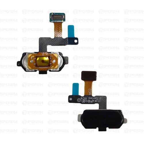 Кнопка HOME Samsung J530F/J730F (J5/J7 2017) в сборе на шлейфе (черный)