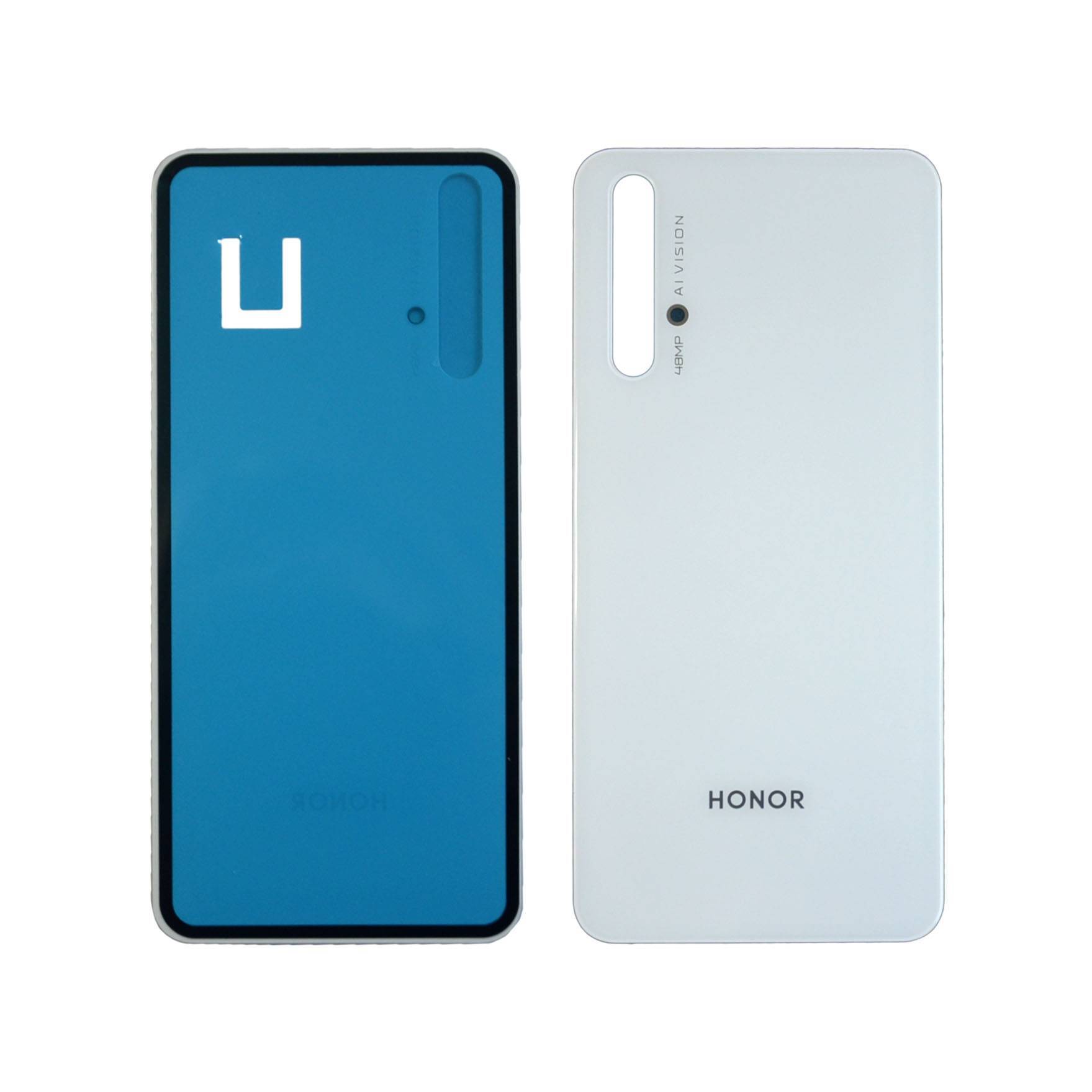 Задняя крышка для Huawei Honor 20 белая (белый)