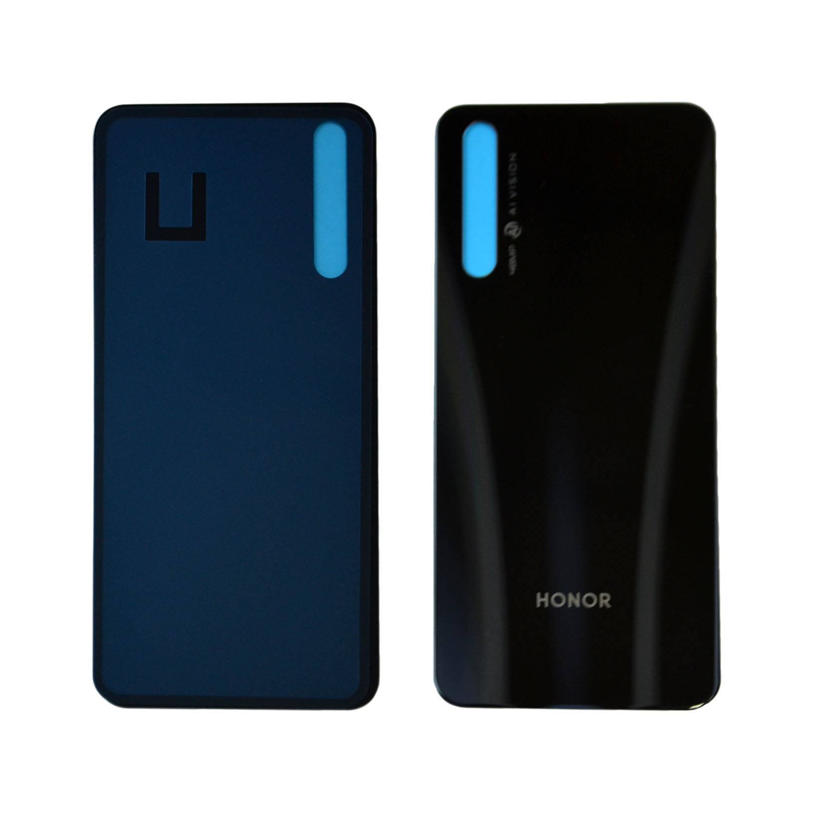 Задняя крышка для Huawei Honor 20S без отпечатка (черный, без отпечатка)