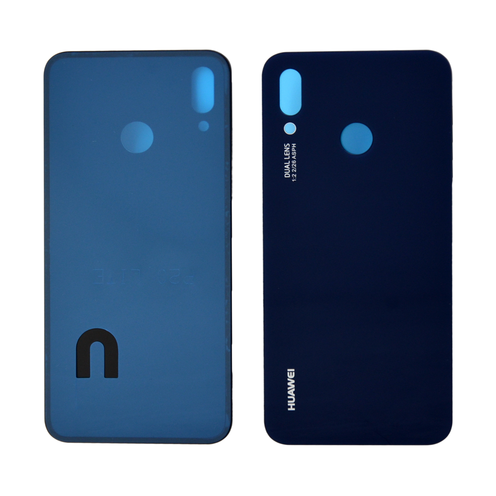 Задняя крышка для Huawei P20 Lite/Nova 3E синяя (синий)