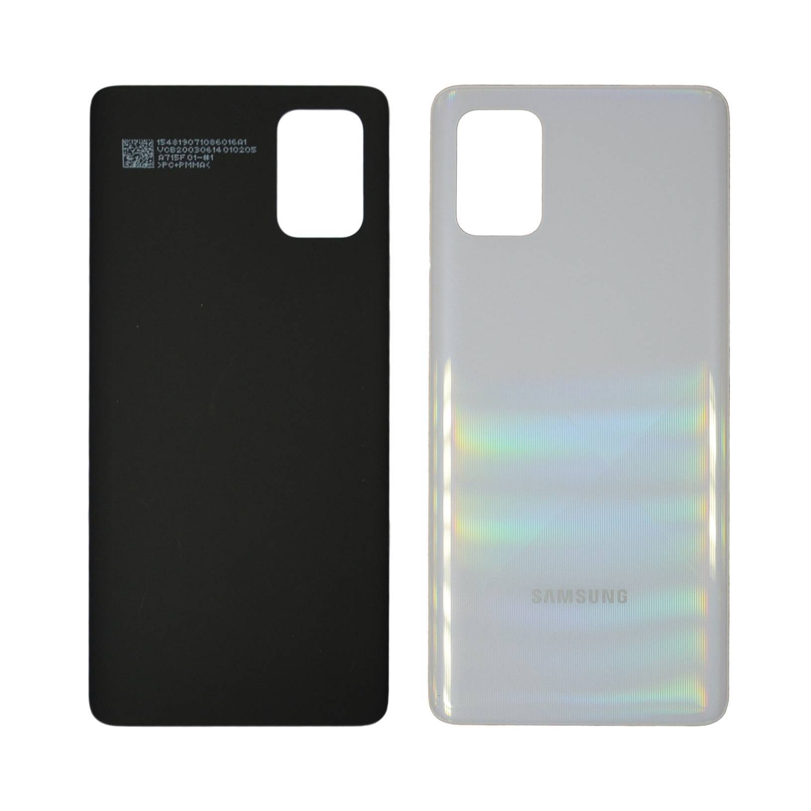 Задняя крышка для Samsung Galaxy A71 (Белая)