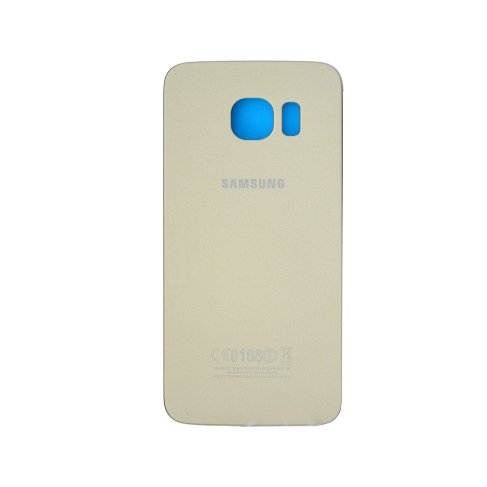 Задняя крышка для Samsung Galaxy S6 Edge (Золото)