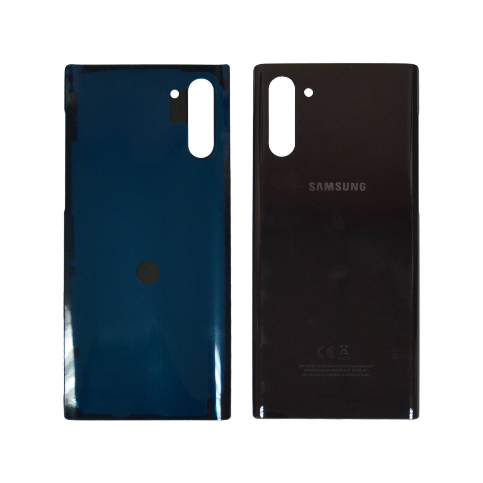 Задняя крышка для Samsung Note 10 (Черная)
