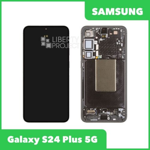 Дисплей для Samsung Galaxy S24 Plus 5G SM-S926 — оригинал Service Pack, в рамке, чёрный