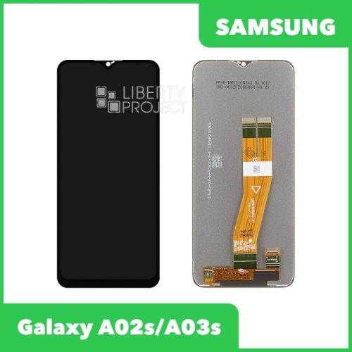 Дисплей для Samsung Galaxy A02s/A03s SM-A025F/A037 — оригинал Service Pack, без рамки, чёрный