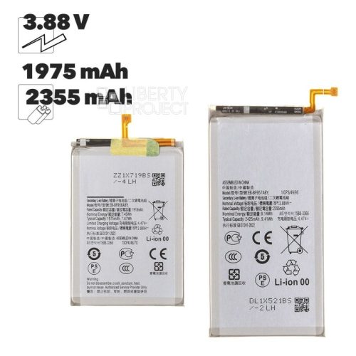 Аккумулятор (АКБ) для Samsung Galaxy Z Fold6 комплект, 2шт EB-BF956ABY/EB-BF957ABY
